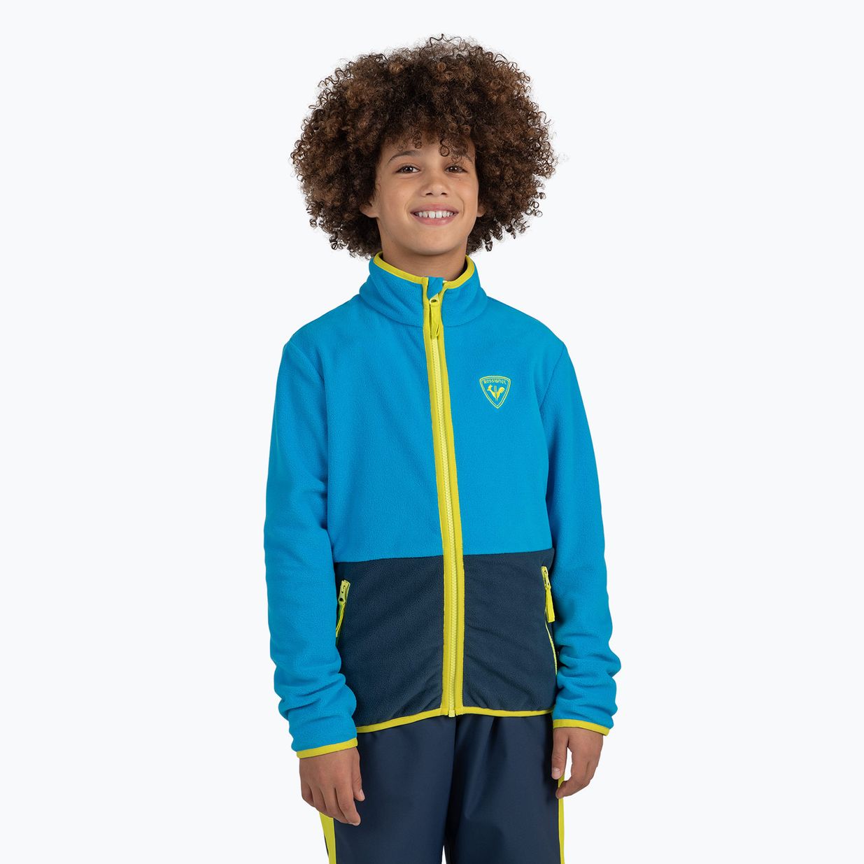 Детски суитчър Rossignol Jr Strawpile Fleece Fz за деца