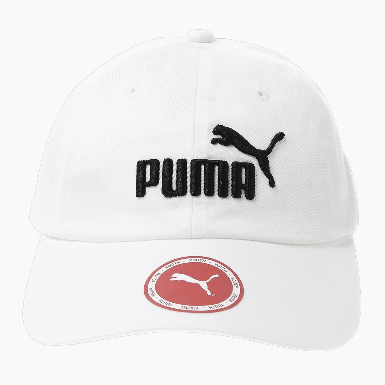 Детска бейзболна шапка PUMA Ess Cap Jr puma white/no.1 3