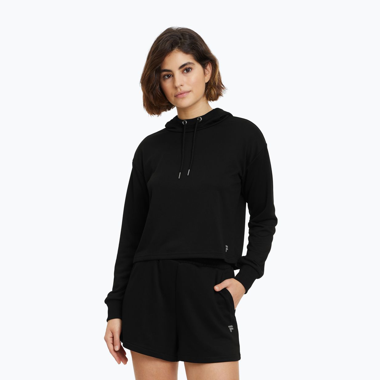 Дамски FILA Rheine Cropped Hoody black