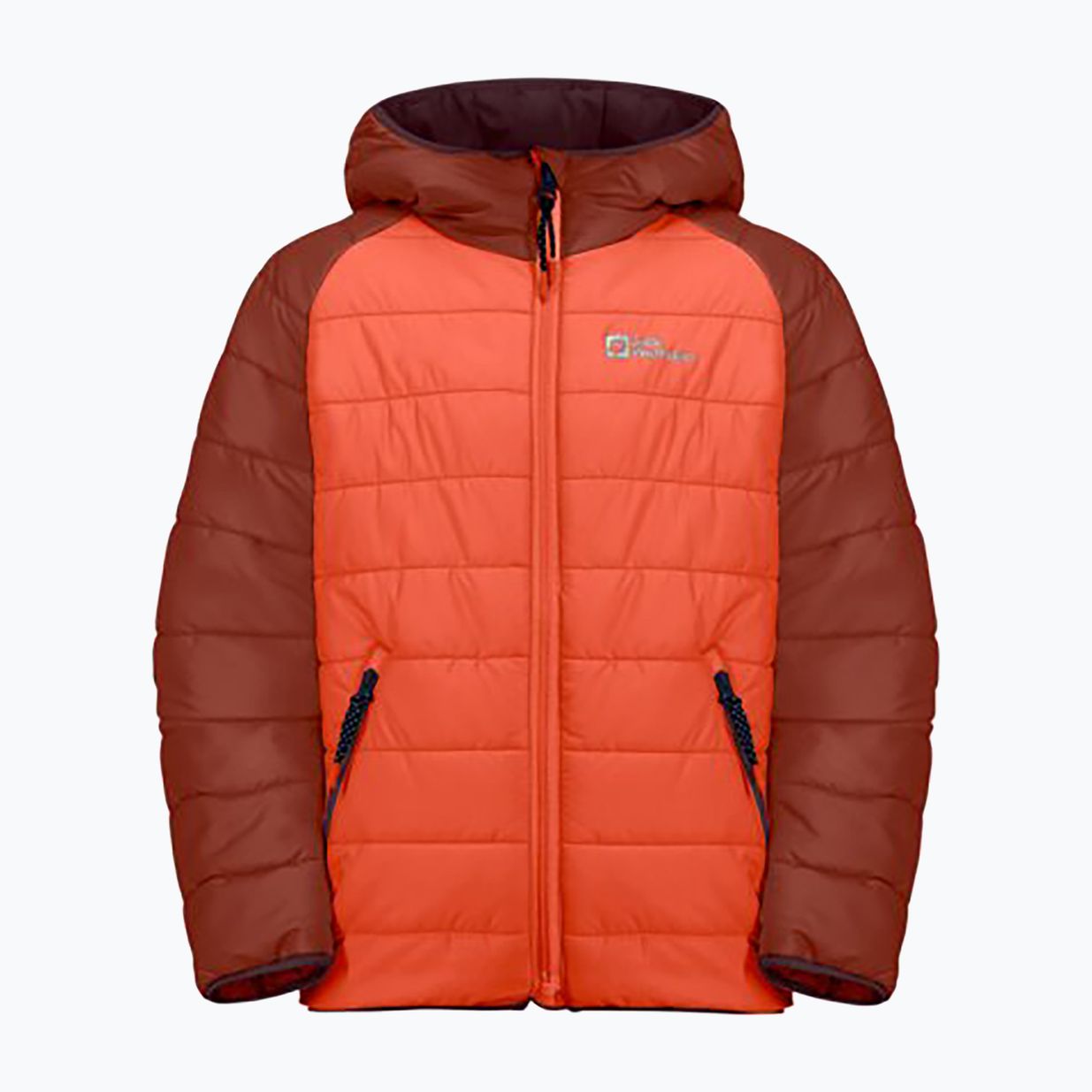 Детско пухено яке Zenon coral orange на Jack Wolfskin 4