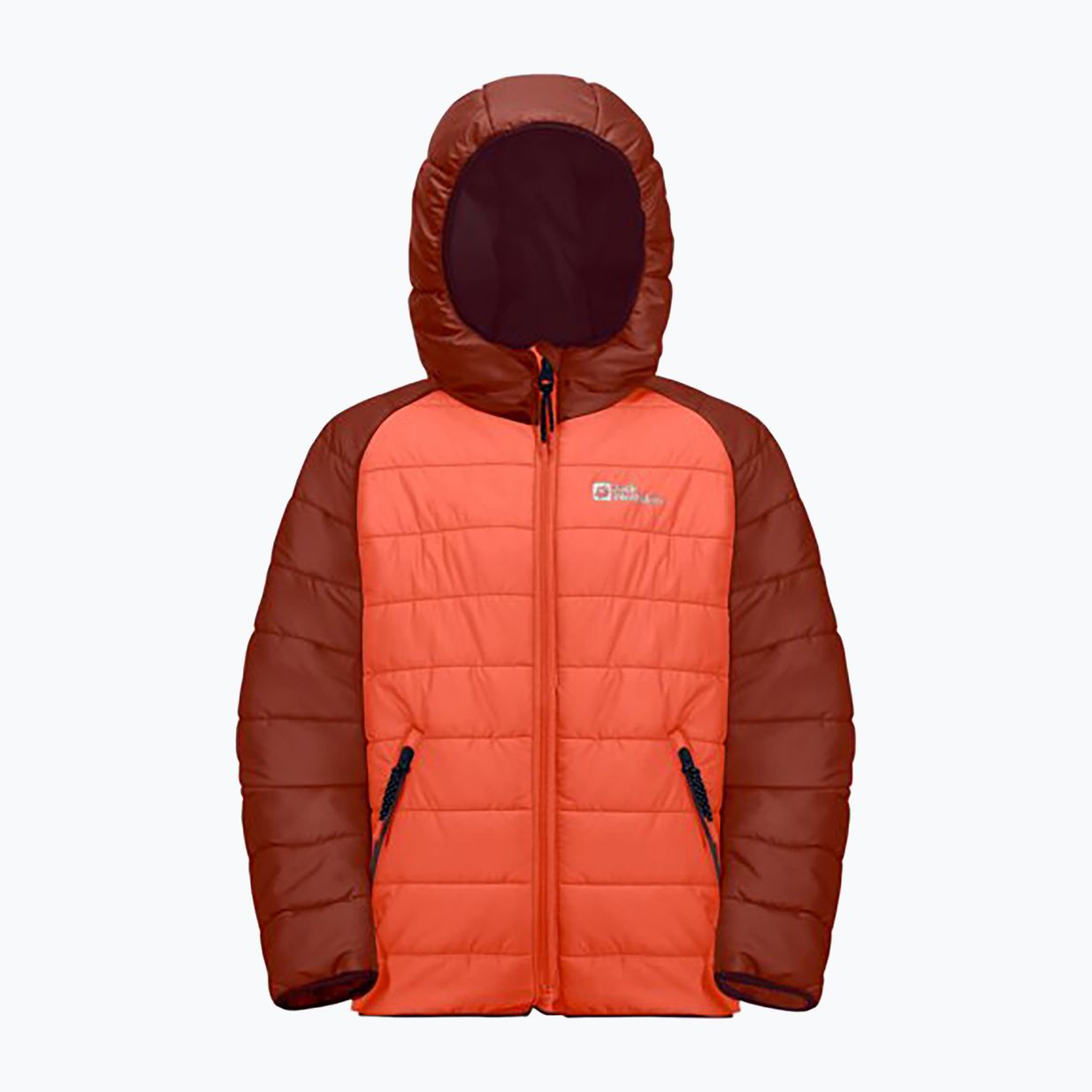 Детско пухено яке Zenon coral orange на Jack Wolfskin 6