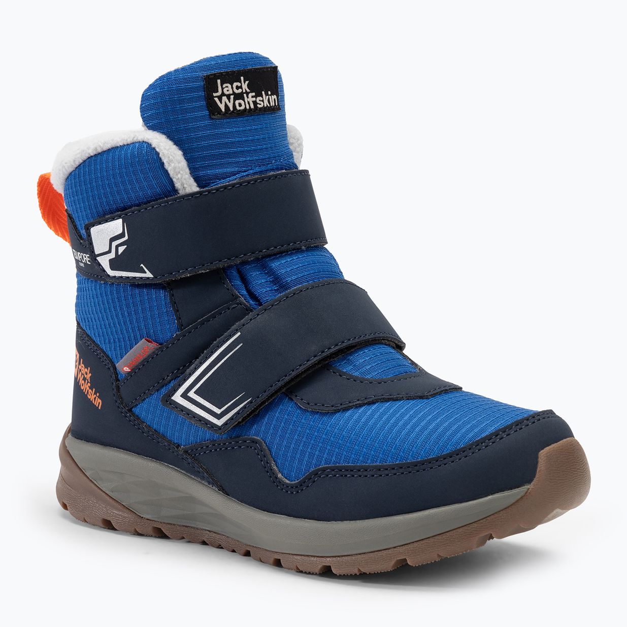 Детски обувки Jack Wolfskin Polar Bear-B Texapore Mid Vc crisp cobalt