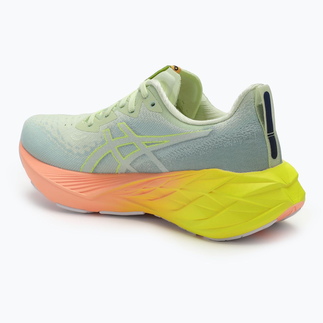 Дамски обувки за бягане ASICS Novablast 4 Paris cool matcha/safety yellow 4