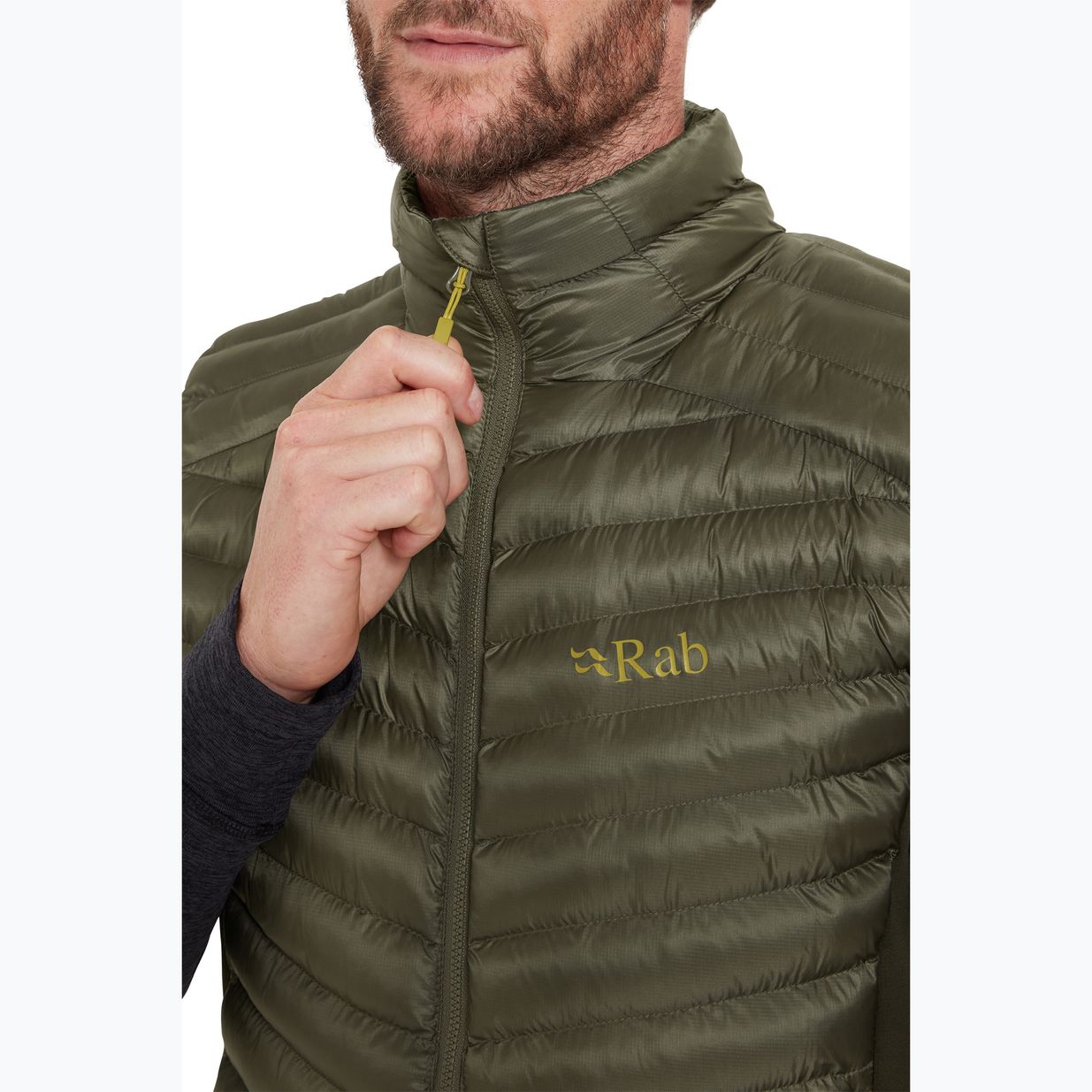 Мъжко яке без ръкави Rab Cirrus Flex light khaki/army 4