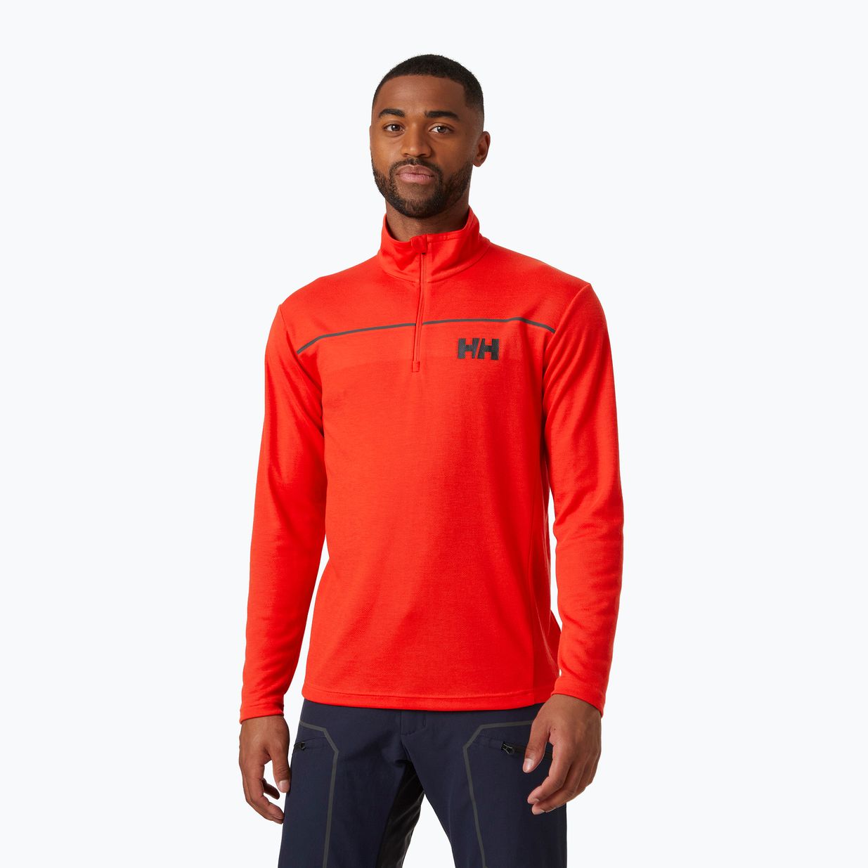 Мъжки Helly Hansen Hp 1/2 Zip Pullover alert red