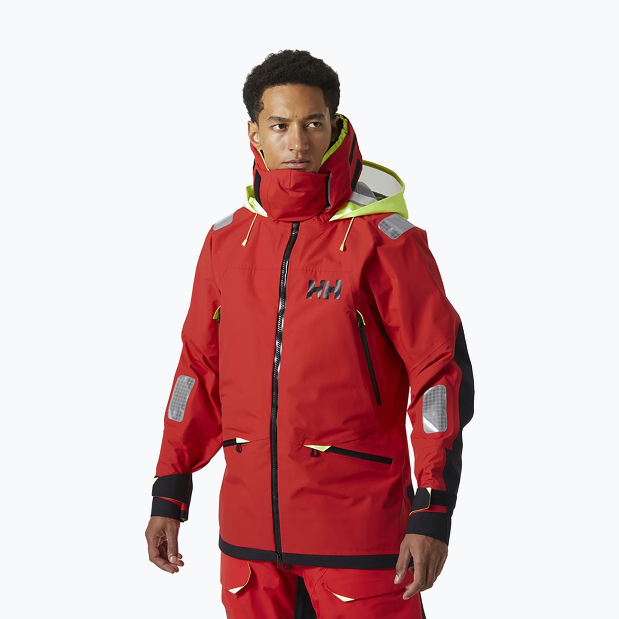 Мъжко ветроходно яке Helly Hansen Aegir Race 2.0 alert red