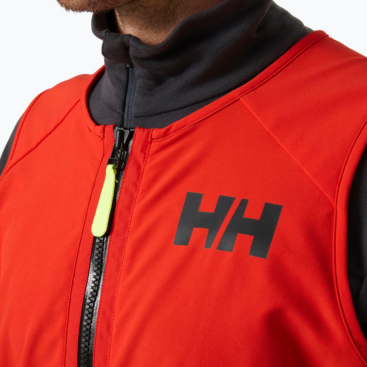 Мъжки панталони за ветроходство Helly Hansen Aegir Race Salopette 2.0 alert red 3