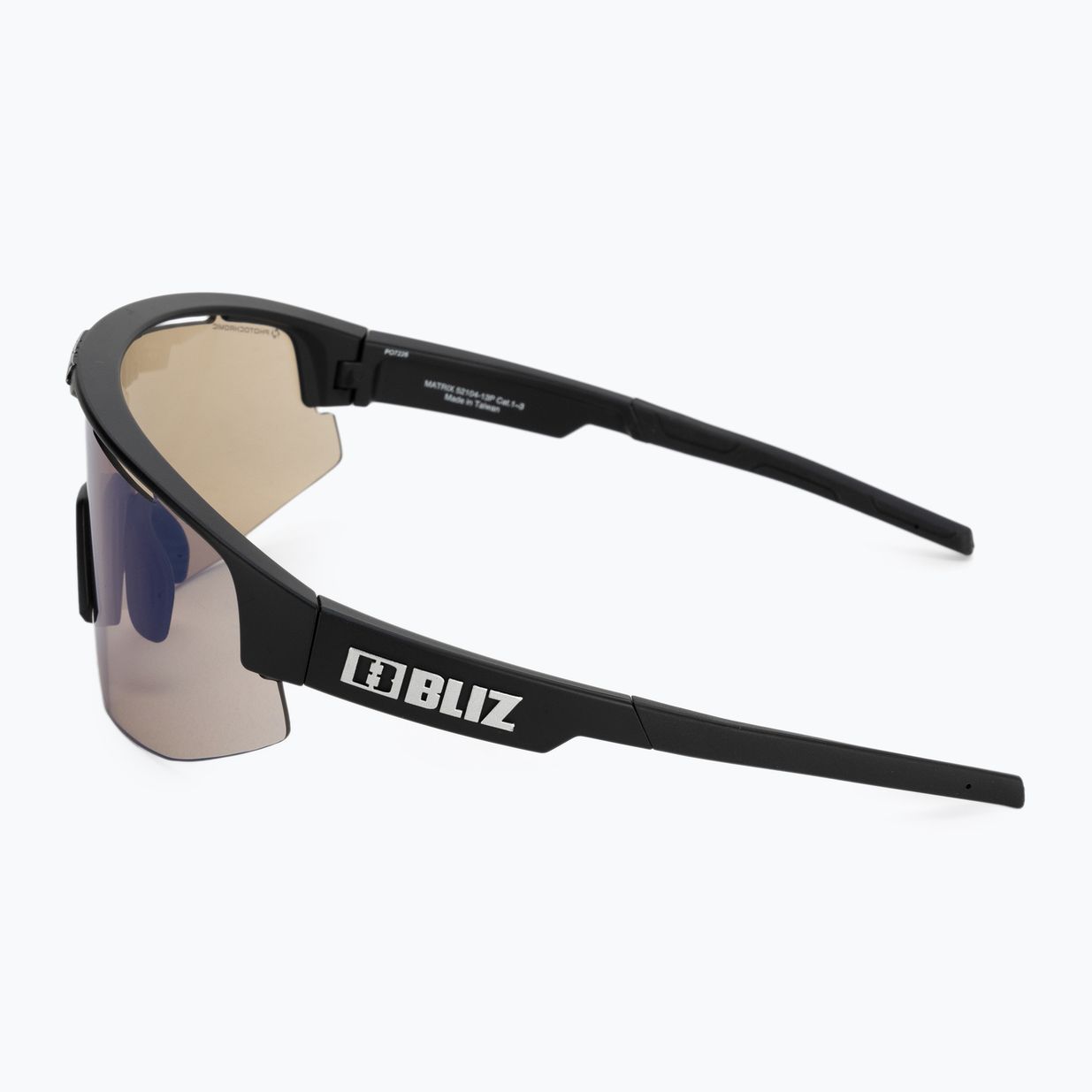 Очила за колоездене Bliz Matrix Nano Optics Photochromic S1-S3 matt black / brown blue multi 52104-13P 4