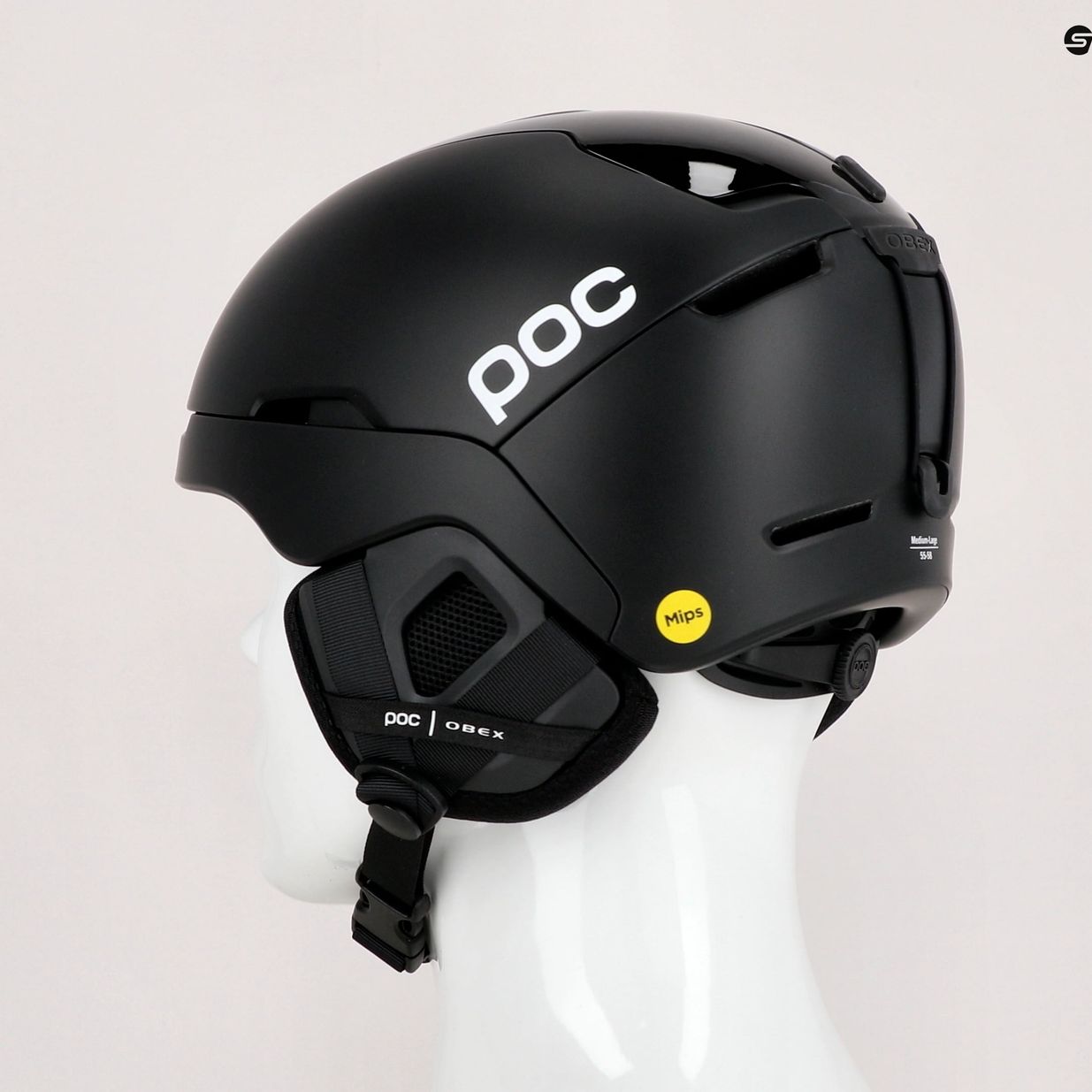 Ски каска POC Obex MIPS uranium black matt 9