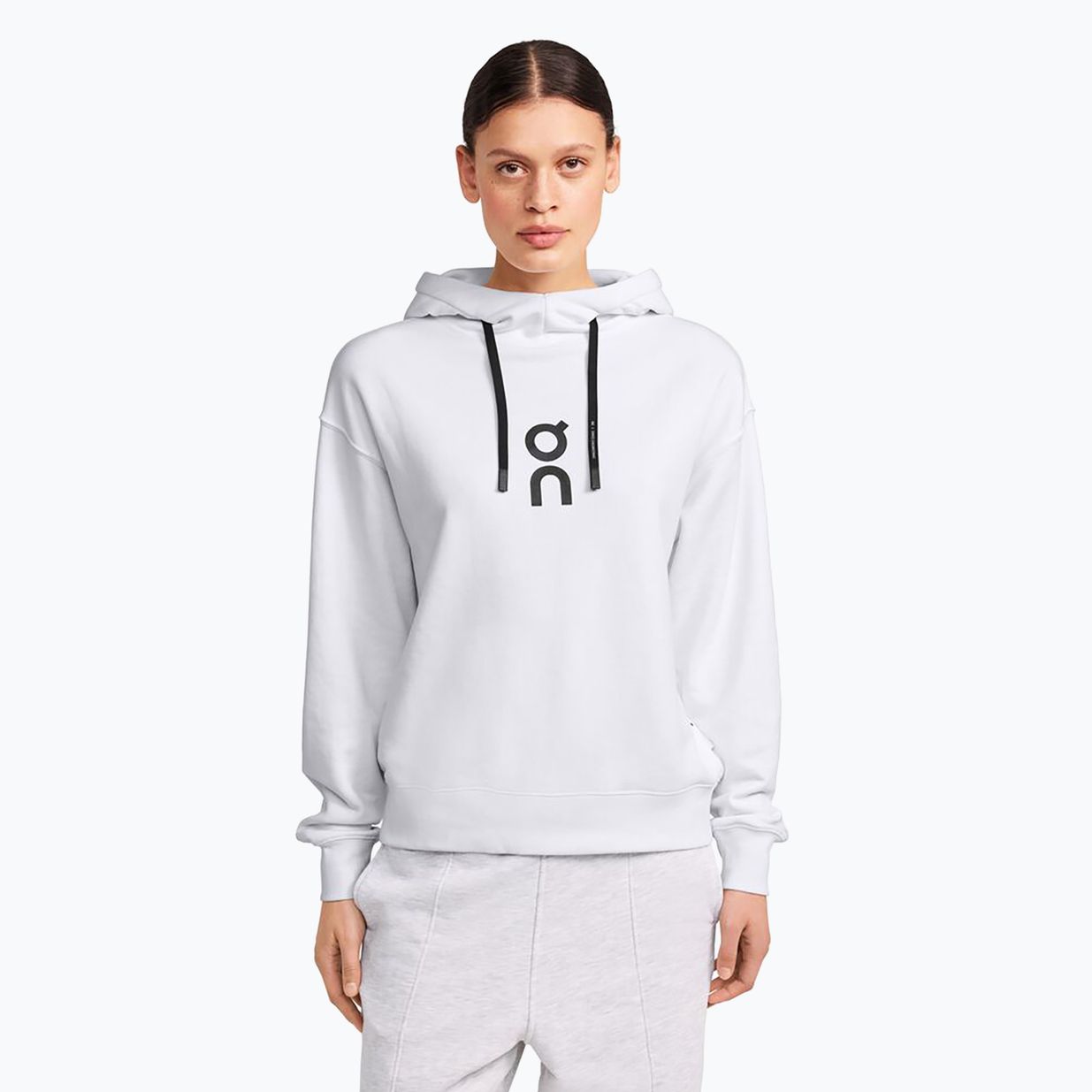 On Running Club Hoodie white за жени