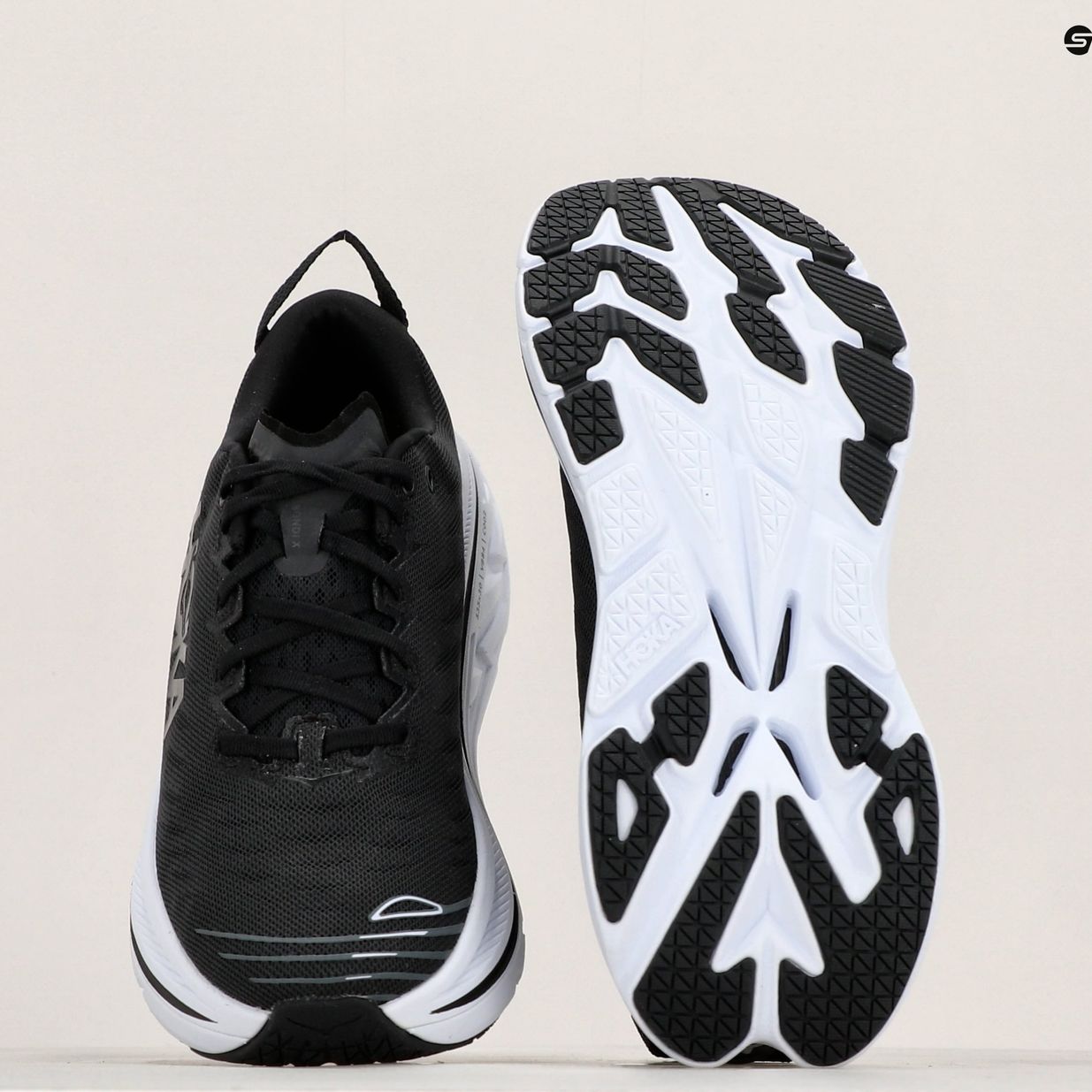 Мъжки обувки за бягане HOKA Bondi X black/white 10