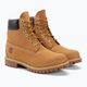 Мъжки ботуши Timberland Premium 6 Inch wheat nubuck trekking boots 4
