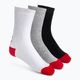 Детски чорапи за тенис Wilson Core Crew 3 чифта цветни WRA803401