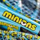 Детска тенис ракета Wilson Minions 2.0 Jr 25 синьо/жълто WR097310H 10
