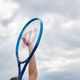 Ракета за тенис Wilson Tour Slam Lite в бяло и синьо WR083610U 14