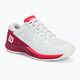 Wilson Rush Pro Ace JR детски обувки за тенис бяло/червено/дива розово
