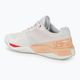 Дамски обувки за тенис Wilson Rush Pro 4.0 Clay white/peach parfait/infrared 3