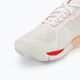 Дамски обувки за тенис Wilson Rush Pro 4.0 Clay white/peach parfait/infrared 7
