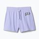 Дамски къси панталони GAP Heritage French Logo fresh lavender 3