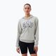 Дамски потник с лого GAP Heritage French Hoodie light heather grey