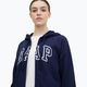 Френска качулка с лого GAP French Fullzip Logo Hoodie navy за жени 4