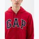 Мъжки потник GAP Heritage French Terry Fullzip Logo lasalle red 4