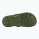 Crocs Crocband Flip армейско зелено/бяло джапанки 5