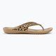 Дамски джапанки Crocs Kadee II Leopard/gold 2