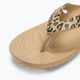 Дамски джапанки Crocs Kadee II Leopard/gold 7