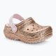 Детски джапанки Crocs Classic Lined Glitter Clog gold/barely pink 2