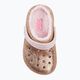 Детски джапанки Crocs Classic Lined Glitter Clog gold/barely pink 7