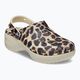 Дамски джапанки Crocs Classic Platform Animal Remix bone/leopard 9