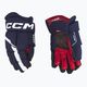 Детски ръкавици за хокей CCM Next YTH тъмносиньо/бяло 2