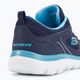 Дамски обувки за тренировка SKECHERS Summits Suited navy/blue 9