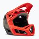 Fox Racing Proframe RS Nuf оранжева каска за велосипед с пламък 6