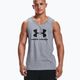 Мъжка тениска за тренировки Under Armour Sportstyle Logo Tank сива 1329589 3