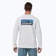 Мъжка блуза с дълъг ръкав Patagonia P-6 Logo Responsibili white 2