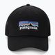 Patagonia P-6 Logo LoPro Trucker шапка черна 4