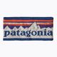 Дамска лента за глава Patagonia Powder Town fitz roy sunrise knit/birch white