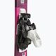 Детски ски за спускане Salomon Lux Jr S + C5 bordeau/pink 5