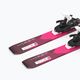 Детски ски за спускане Salomon Lux Jr S + C5 bordeau/pink 10