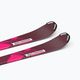 Детски ски за спускане Salomon Lux Jr M + L6 bordeau/pink 7