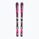 Детски ски за спускане Salomon Lux Jr M + L6 bordeau/pink