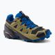 Мъжки обувки за пътеки Salomon Speedcross 5 GTX green-blue L41612400