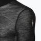 Мъжка термо тениска Smartwool Intraknit Merino 200 1/4 Zip black 16260 3