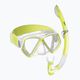 Детски комплект за шнорхел Mares Combo Pirate Neon yellow/white/clear 411788BB