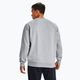 Мъжки суитшърт Under Armour Rival Fleece Crew mod gray light heather/black 3