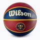 Баскетболна топка Wilson NBA Team Tribute Denver Nuggets, тъмносиня WTB1300XBDEN
