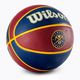 Баскетболна топка Wilson NBA Team Tribute Denver Nuggets, тъмносиня WTB1300XBDEN 2