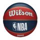 Wilson NBA Team Tribute New Orleans Pelicans Баскетболна топка Maroon WTB1300XBNO 3